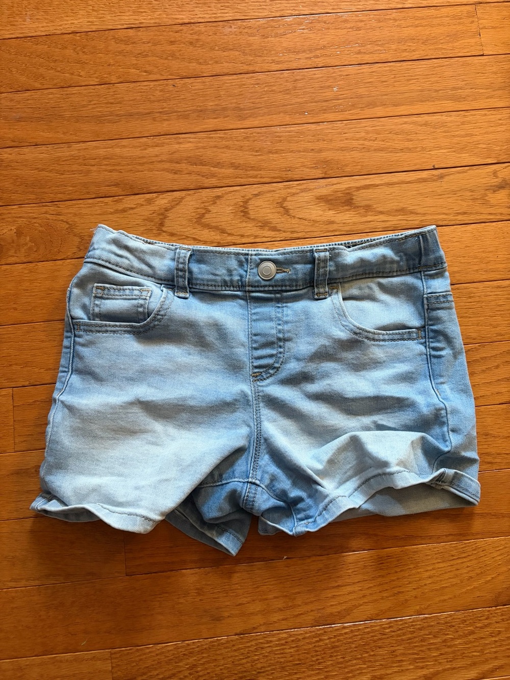 wonder nation Light Blue Denim Shorts kids girls size medium never worn no tag